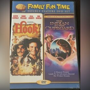Hook and The Indian in the Cupboard Double Feature DVD Set Movies 90’s